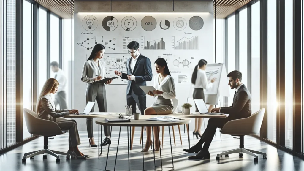 Imagem ilustrativa de Consultoria de marketing para empresas em 2026, mostrando estratégias digitais e crescimento. - exemplo prático