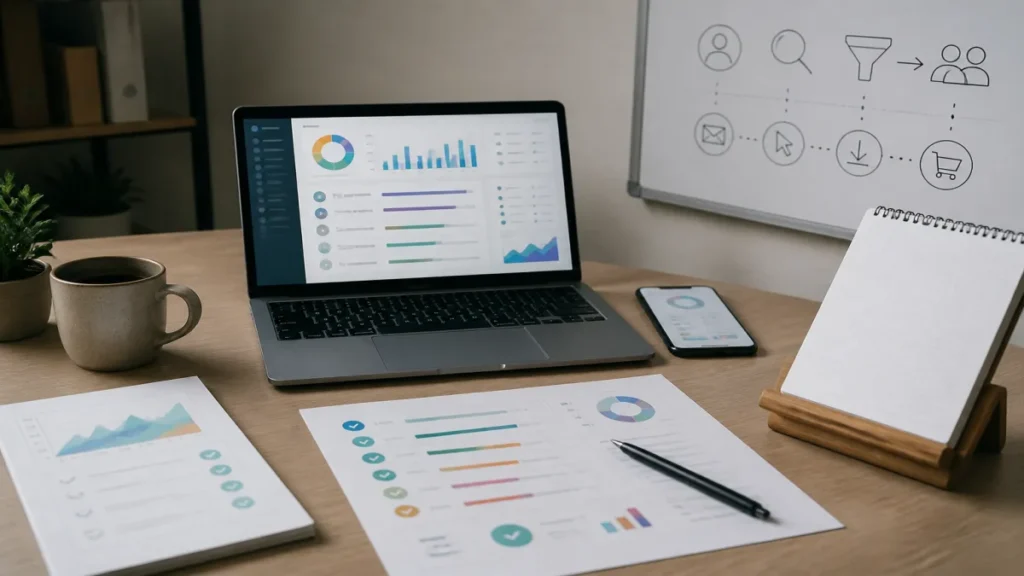 Momento de como identificar leads qualificados na prática durante atividade de leads qualificados.