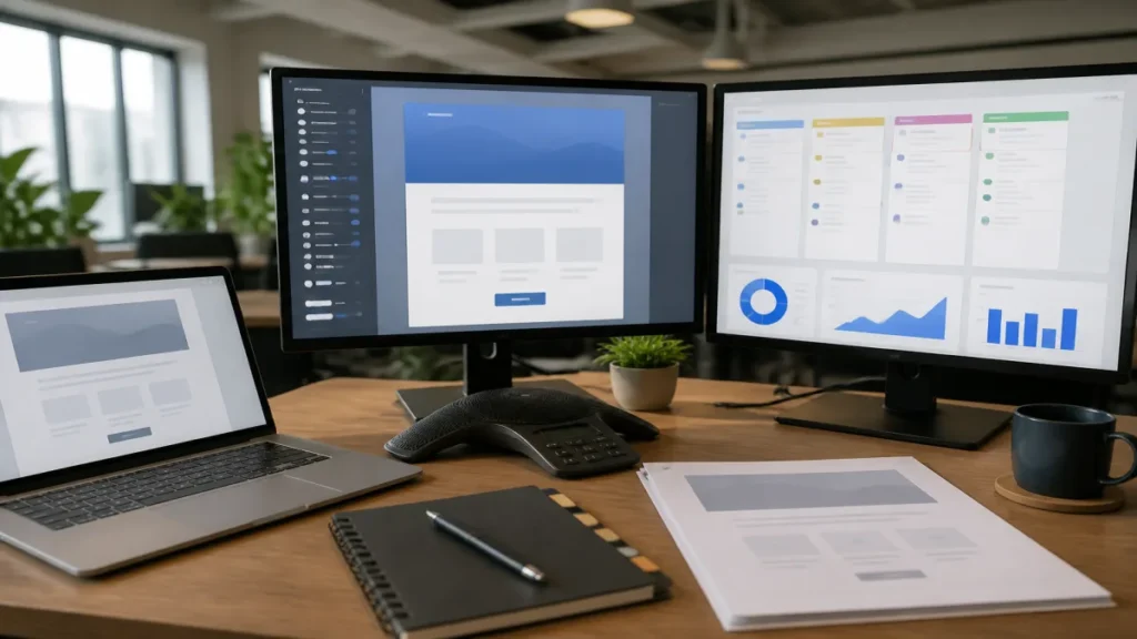 6 formas de criar anúncios para negócios que geram leads B2B 1 Momento de forma 3: estruture a landing page para leads com filtro, prova e próxima etapa durante atividade de anúncios.